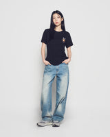 25FW WOMAN FUZZY BEAR SHORT SLEEVE T-SHIRT