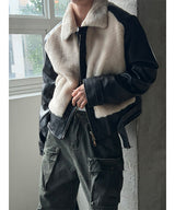 Shirring leather mustang
