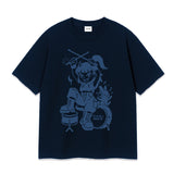 ピクセルドラムキッドオーバーフィットTシャツ(3color)