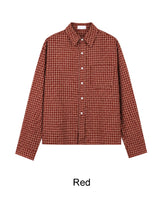Tied Crop Check Shirt