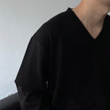 OW Premium Carine V-neck Cashmere Knitwear (4 colors)