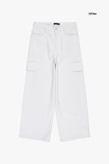 Glyph coated carpenter pants