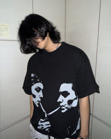 Smoking girls tee BK