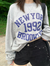 New York 1992 Brooklyn oversized sweatshirt (3c)