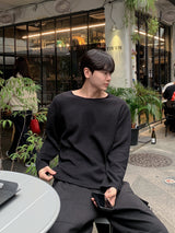 COS ボートネックニット