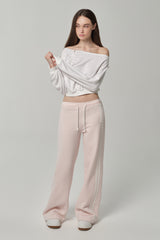 Bright Beginning track pants, Pink