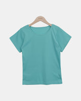 Coolber Round Neck Short Sleeve T-Shirt