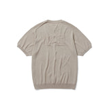 Totem short sleeve knit / Ecru