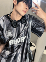 Sporty Jersey Short Sleeve Tee