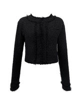 cropped tweed jacket (2color)