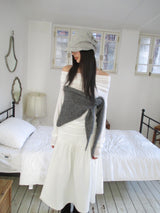 cotton side shirring cap