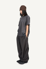 Nylon line track pants