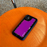 カラーポケット (pink) スマホケース (epoxy bumper)