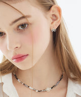 Double Ribbon Mini Ring Earrings