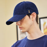 VA Stud Non Washing Denim Ball Cap / Indigo