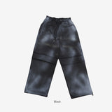 (Unisex) Sharp Wash Pattern Pants