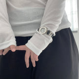 Onyx Bezel Loop Watch