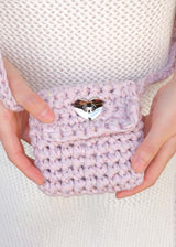 Heart Mini Cross Bag - Pink