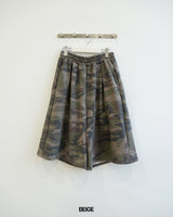 Leo Camo Bermuda Sweatpants