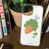 【MADE】 tangled carrot phone case / Jelly case