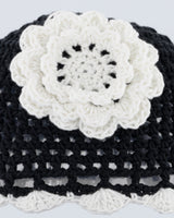 【MADE】Doyoubi Dimanche PeppoBBeBBo knitted beanie[Black/White]