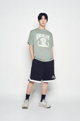 25SS ビーチオパンチュウサギピグメント半袖Tシャツ グリーン