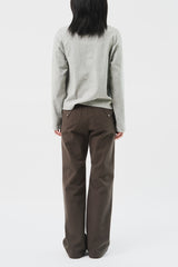 (W) Lone Fold Bootscut Pants (2color)