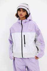 WORK MESH BOX 3L HOODED JACKET PURPLE