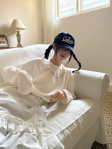 プチレースミディスカート