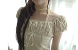 hazel scarf tee