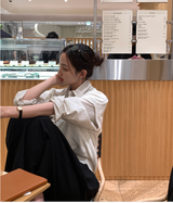 フォレムカシミアVネックニットベスト / 4 カラーズ