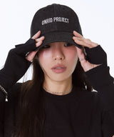 Denim Logo Ball Cap - Black