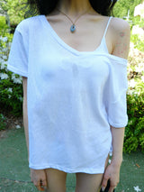 v neck clean t