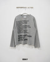Hit Printing Long Sleeve