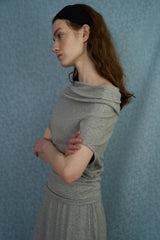 Comfort off-shoulder top_gray