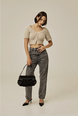 Classic straight jeans
