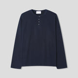 デリヘンリーネックロングスリーブTシャツ