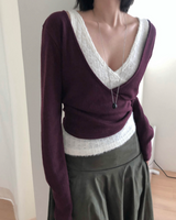 nudi hair wrap v sleeveless top
