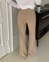 [MADE] Office, Flare Silhouette Summer Slacks Pants
