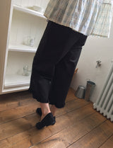 アルポ アンクル丈 フリルパンツ