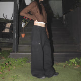 [MADE] Hauve Back Curve Cargo Pocket Wide Cotton Pants