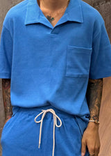 Waffle Collar T-Shirt 3COLOR
