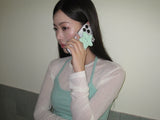Green apple candy button tok, Mag safe