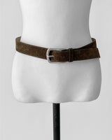 sand matte big buckle belt
