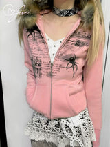 Graffiti Zip Hoodie