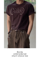 ボルダ エンブロイダリー ショートスリーブ Tシャツ