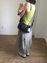 トニービッグバックル ショルダーバッグ (4color)