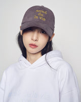 26SS COTTON NAPPING 3D EMBO BALL CAP