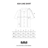 Ash Line Plaid Loose Shirt