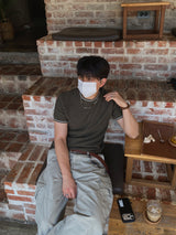 シティ リンガー ワッフル ショートスリーブ Tシャツ 3C